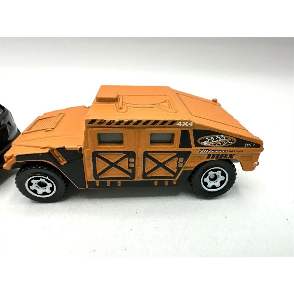 Lot of 3 Hot Wheels Diecast Humvee,Police SUV, Iron Man Gov'ner Made In Thailand